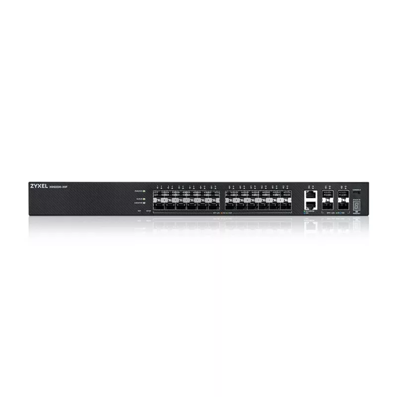 Przełącznik zarządzalny Zyxel XGS2220-30F L3 24 SFP 4 SFP+ 168 Gbit/s