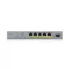 Zyxel GS1350-6HP-EU0101F przełącznik sieciowy Zarządzalny L2 Gigabit Ethernet (10/100/1000) Power over Ethernet (PoE) Szary
