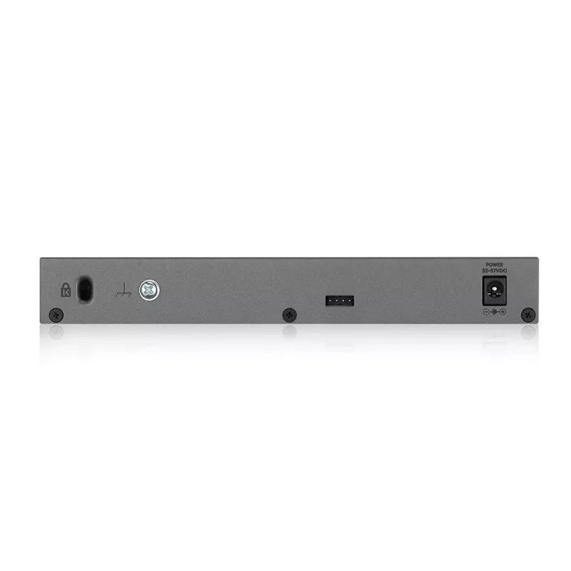 Zyxel GS1350-6HP-EU0101F przełącznik sieciowy Zarządzalny L2 Gigabit Ethernet (10/100/1000) Power over Ethernet (PoE) Szary
