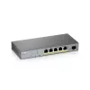 Zyxel GS1350-6HP-EU0101F przełącznik sieciowy Zarządzalny L2 Gigabit Ethernet (10/100/1000) Power over Ethernet (PoE) Szary