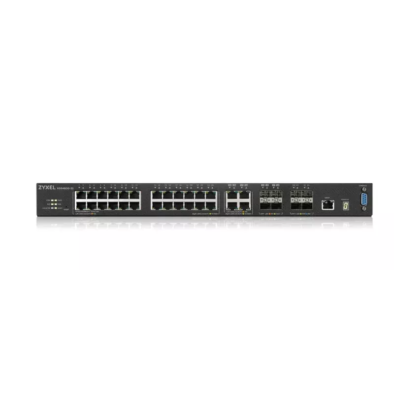 Zyxel XGS4600-32 zarządzany przełącznik L3 Gigabit Ethernet (10/100/1000) czarny