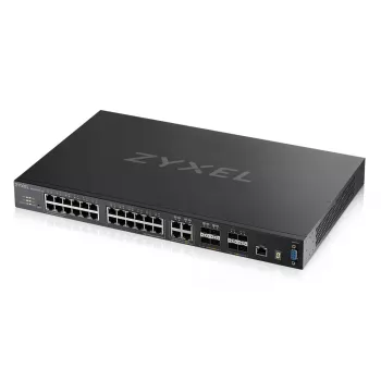 Zyxel XGS4600-32 zarządzany przełącznik L3 Gigabit Ethernet (10/100/1000) czarny