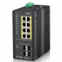 Zyxel RGS200-12P Zarządzalny przełącznik L2 Gigabit Ethernet (10/100/1000) Power over Ethernet (PoE) Czarny