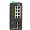 Zyxel RGS200-12P Zarządzalny przełącznik L2 Gigabit Ethernet (10/100/1000) Power over Ethernet (PoE) Czarny