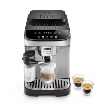 Ekspres do kawy De’Longhi Magnifica ECAM 290.61.SB — w pełni automatyczny, zbiornik na wodę 1,8 l, sterowanie dotykowe, 1450 W, srebrny