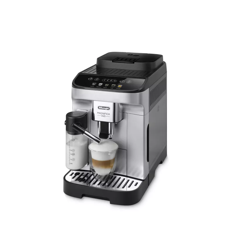 Ekspres do kawy De’Longhi Magnifica ECAM 290.61.SB — w pełni automatyczny, zbiornik na wodę 1,8 l, sterowanie dotykowe, 1450 W, srebrny