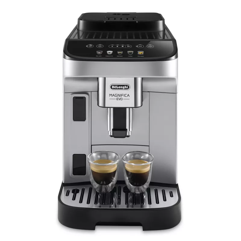 Ekspres do kawy De’Longhi Magnifica ECAM 290.61.SB — w pełni automatyczny, zbiornik na wodę 1,8 l, sterowanie dotykowe, 1450 W, srebrny