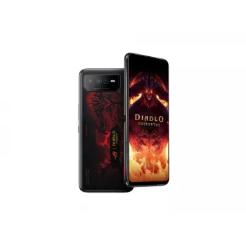 ASUS ROG Phone 6 Diablo Immortal Edition 17,2 cm (6,78 cala) Dual SIM Android 12 5G USB Type-C 16 GB 512 GB 6000 mAh Czarny, Czerwony