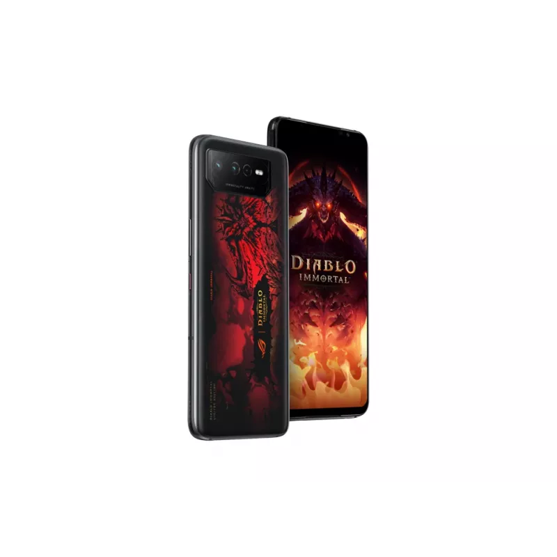 ASUS ROG Phone 6 Diablo Immortal Edition 17,2 cm (6,78 cala) Dual SIM Android 12 5G USB Type-C 16 GB 512 GB 6000 mAh Czarny, Czerwony