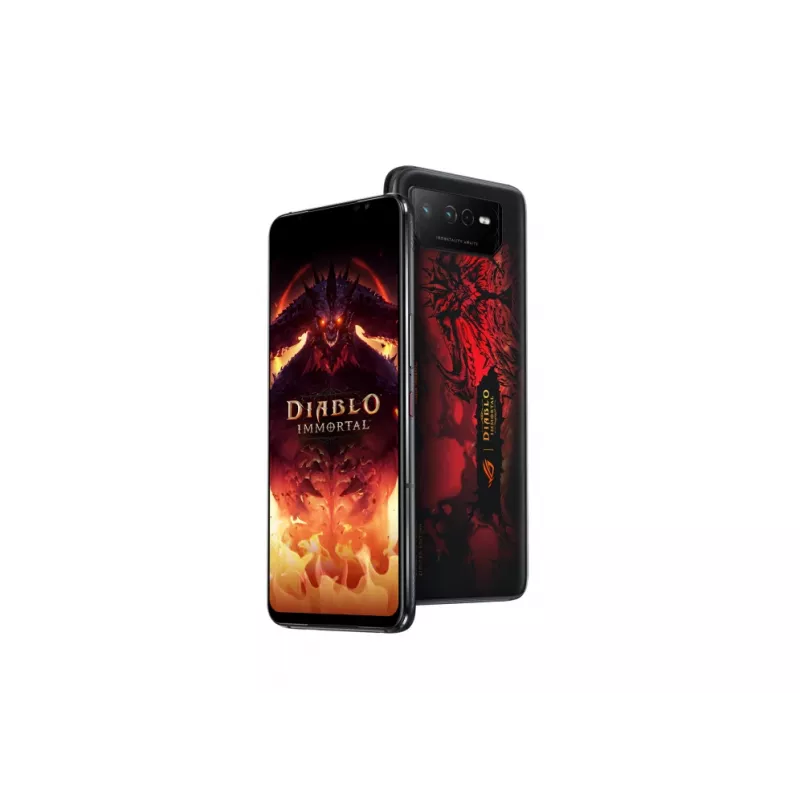 ASUS ROG Phone 6 Diablo Immortal Edition 17,2 cm (6,78 cala) Dual SIM Android 12 5G USB Type-C 16 GB 512 GB 6000 mAh Czarny, Czerwony