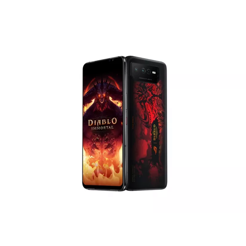 ASUS ROG Phone 6 Diablo Immortal Edition 17,2 cm (6,78 cala) Dual SIM Android 12 5G USB Type-C 16 GB 512 GB 6000 mAh Czarny, Czerwony