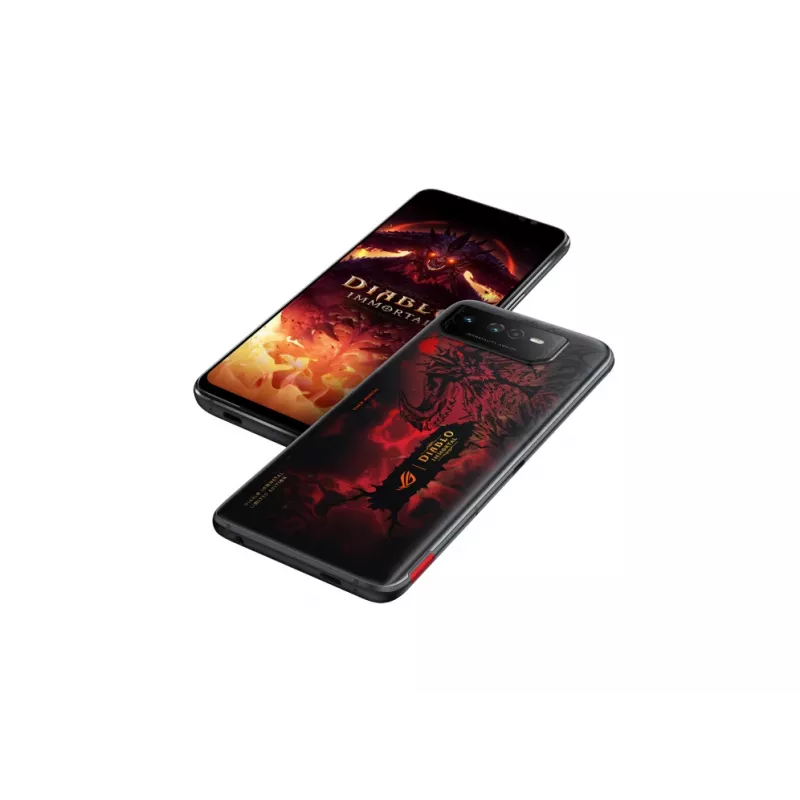 ASUS ROG Phone 6 Diablo Immortal Edition 17,2 cm (6,78 cala) Dual SIM Android 12 5G USB Type-C 16 GB 512 GB 6000 mAh Czarny, Czerwony