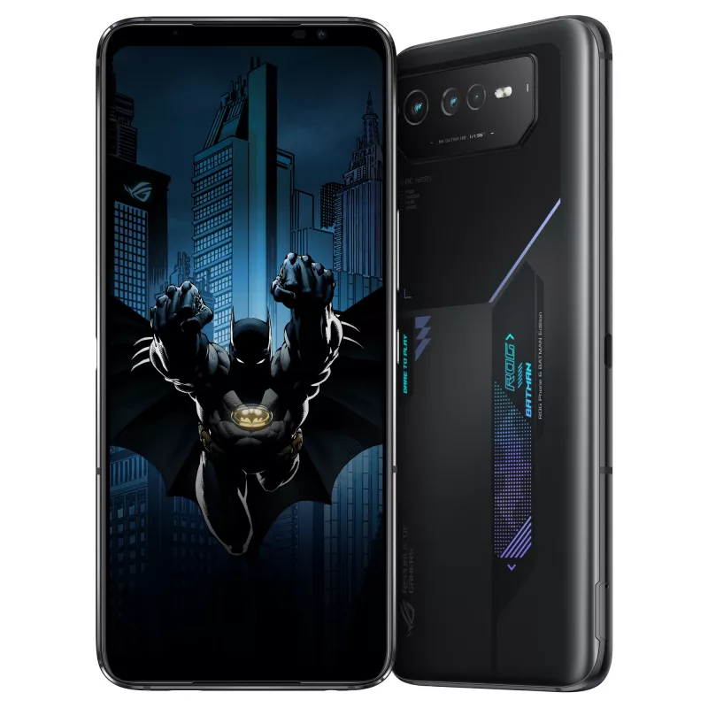 Smartfon ASUS ROG Phone 6D Batman Edition, 12 GB/256 GB, 6,78 cala, Night Black