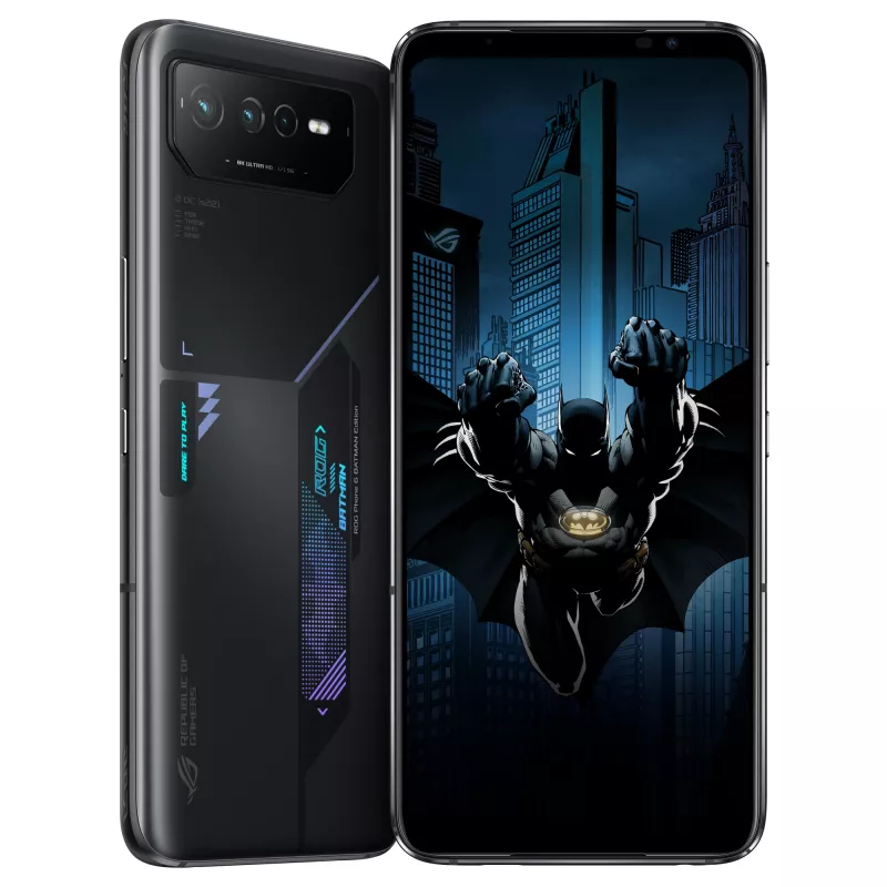 Smartfon ASUS ROG Phone 6D Batman Edition, 12 GB/256 GB, 6,78 cala, Night Black