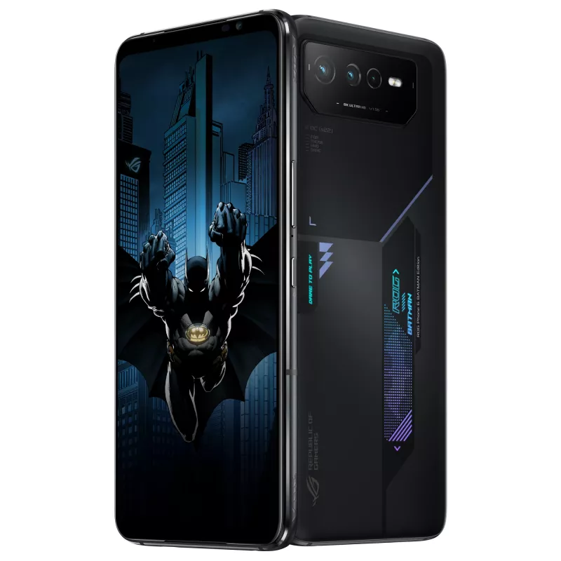 Smartfon ASUS ROG Phone 6D Batman Edition, 12 GB/256 GB, 6,78 cala, Night Black