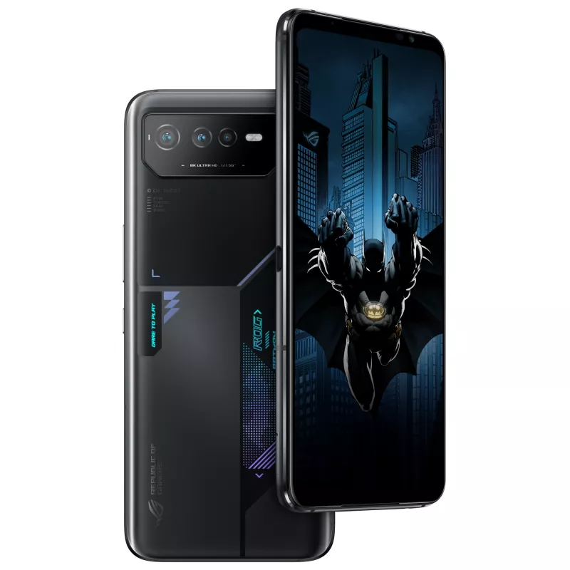 Smartfon ASUS ROG Phone 6D Batman Edition, 12 GB/256 GB, 6,78 cala, Night Black