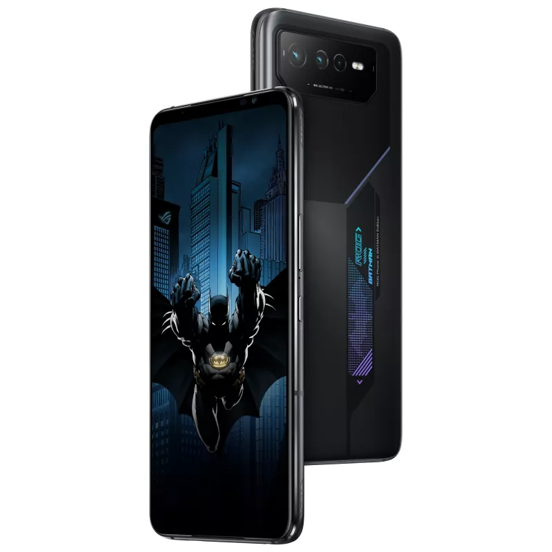 Smartfon ASUS ROG Phone 6D Batman Edition, 12 GB/256 GB, 6,78 cala, Night Black