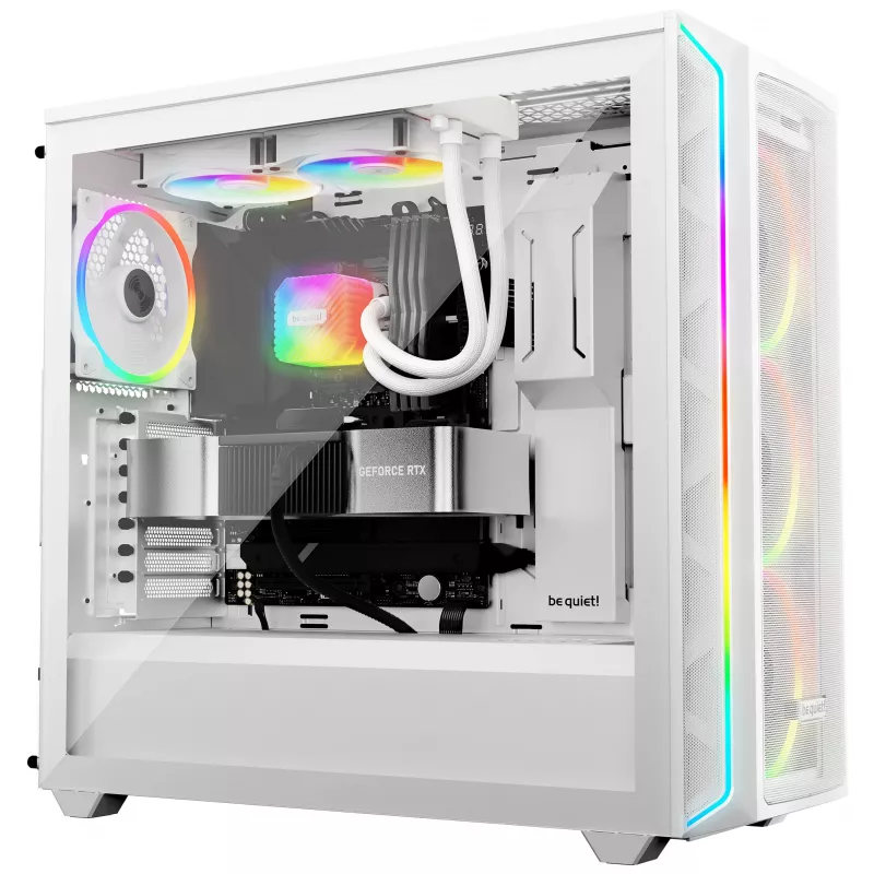 be quiet! LIGHT LOOP 240mm biały Procesor Chłodzenie cieczą typu All-in-one 12 cm 1 szt.
