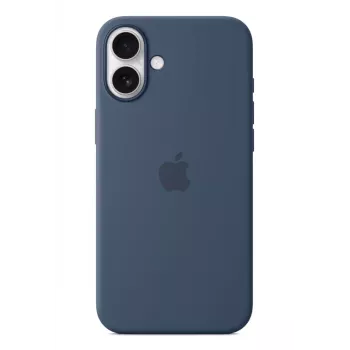 APPLE Apple Silicone Case z MagSafe iPhone 16 Plus Denim