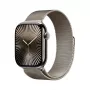 APPLE Watch Series 10 GPS + Cellular 46mm Natural Titanium Case z pętlą Natural Milanese Loop - S/M