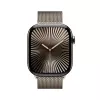 APPLE Watch Series 10 GPS + Cellular 46mm Natural Titanium Case z pętlą Natural Milanese Loop - S/M