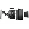Obudowa PC bequiet! PURE BASE 501 Airflow Window MIDI Tower — ATX, szkło hartowane, wsparcie dla 3x140/240 mm, 2x3,5 cala + 5x2,5 cala, USB-A x2, USB-C x1