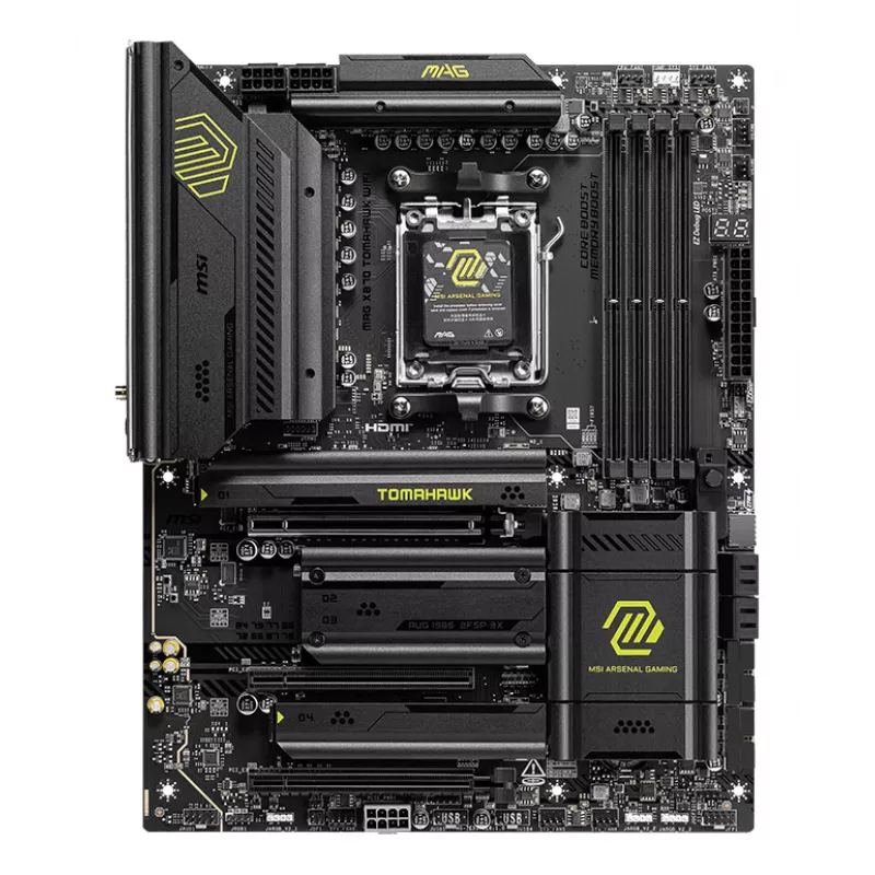 Płyta główna MSI MAG X870 TOMAHAWK WIFI — AMD X870, Socket AM5, ATX, DDR5, Wi‑Fi 7, 2.5GbE