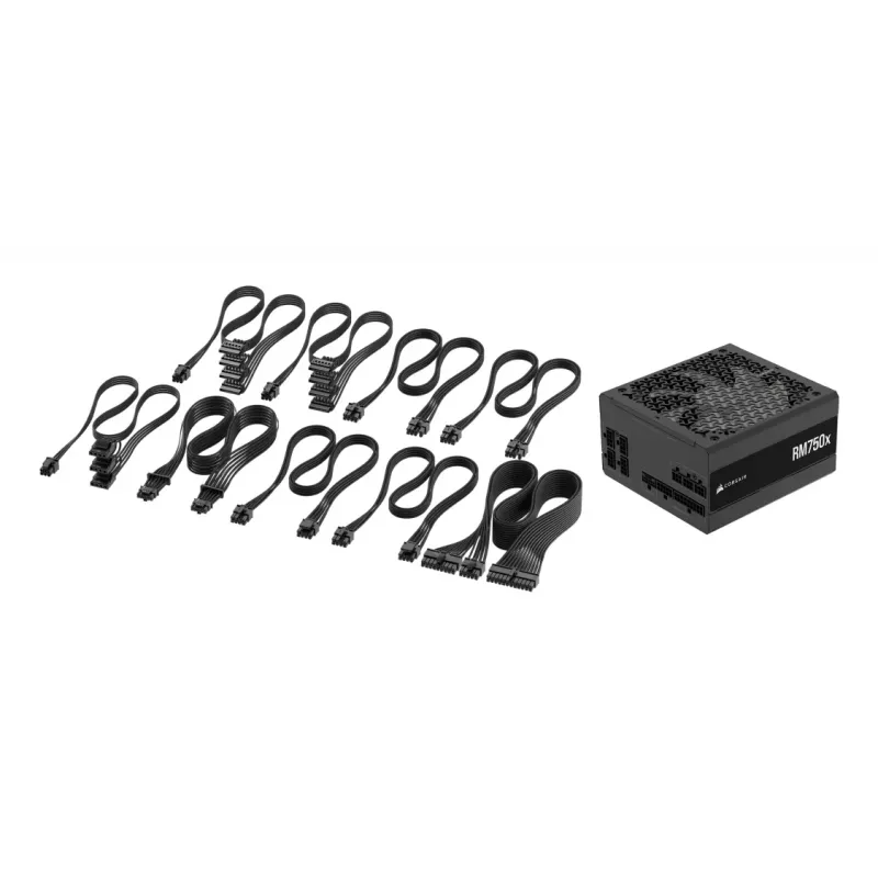 Zasilacz CORSAIR - 750W RM750x 24-pin ATX Czarny