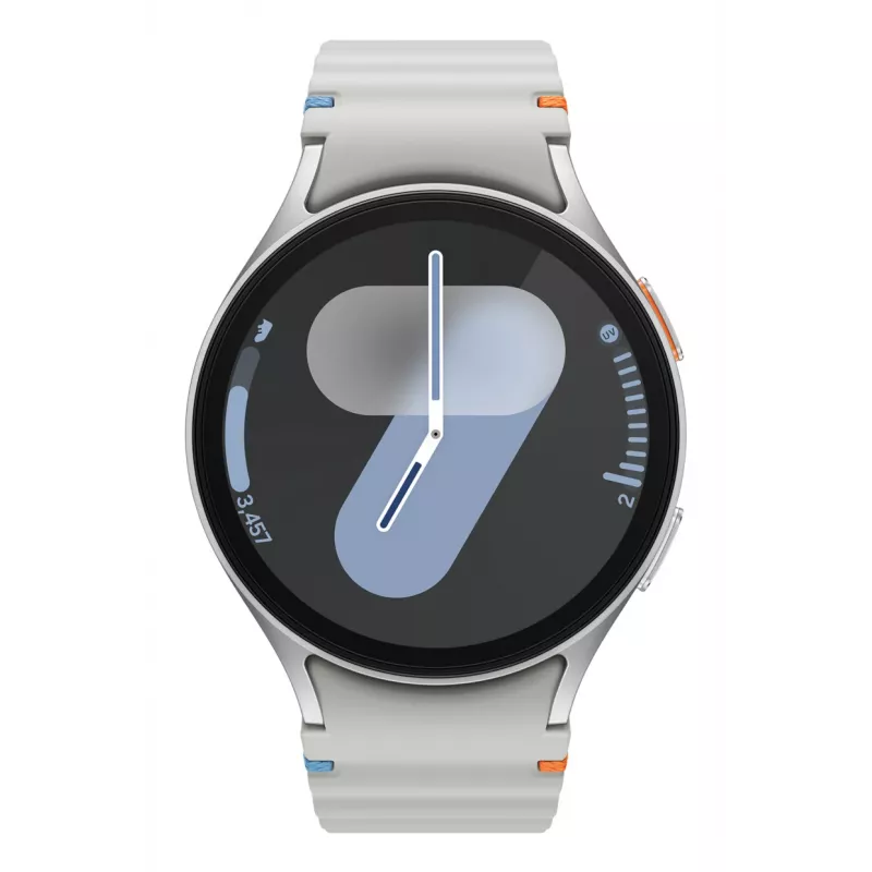 Samsung Galaxy Watch7 3,81 cm (1,5 cala) AMOLED 44 mm Cyfrowy 480 x 480 pikseli Dotykowy Srebrny Wi-Fi GPS (satelitarny)
