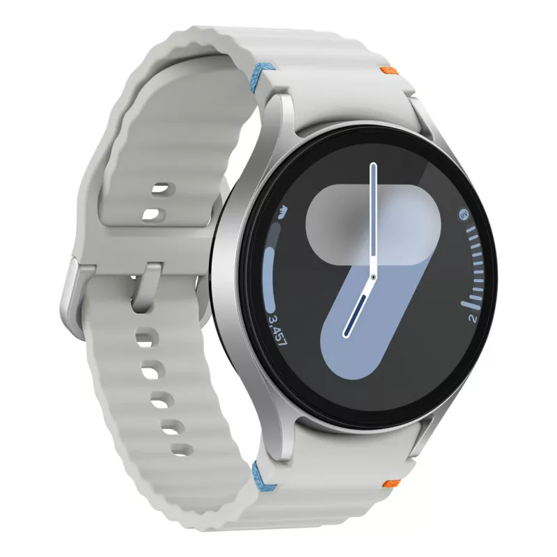 Samsung Galaxy Watch7 3,81 cm (1,5 cala) AMOLED 44 mm Cyfrowy 480 x 480 pikseli Dotykowy Srebrny Wi-Fi GPS (satelitarny)