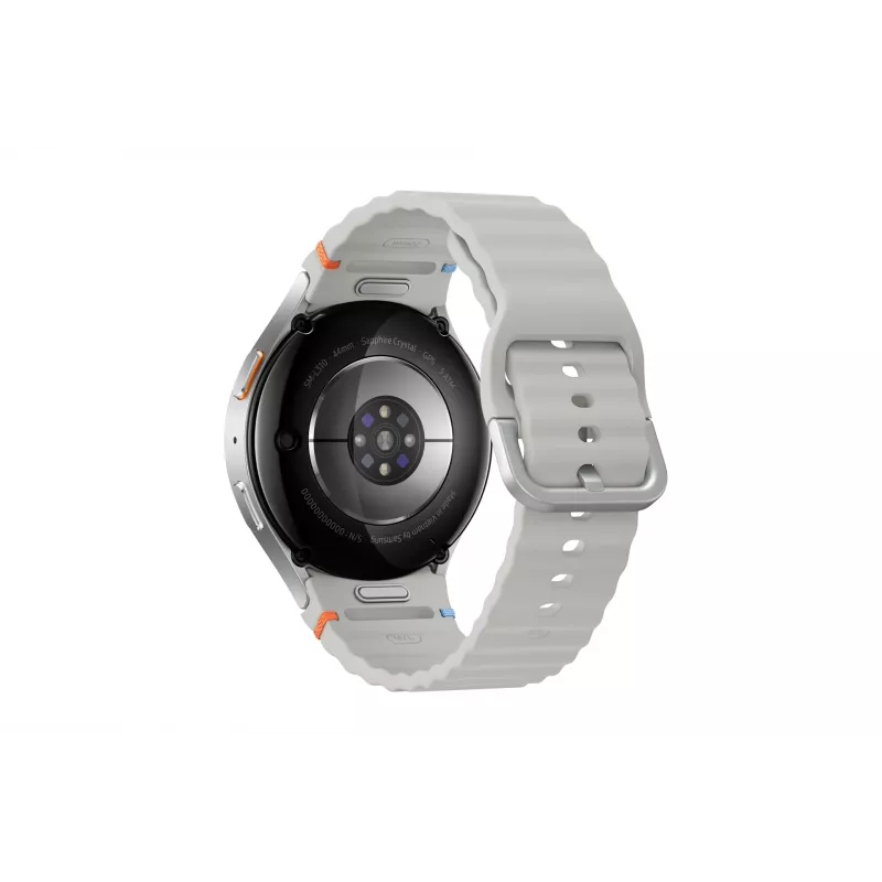 Samsung Galaxy Watch7 3,81 cm (1,5 cala) AMOLED 44 mm Cyfrowy 480 x 480 pikseli Dotykowy Srebrny Wi-Fi GPS (satelitarny)