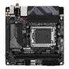 Płyta główna GIGABYTE B650I AX - procesory AMD Ryzen 9000 Series, 5+2+1 faz VRM, do 6400MHz DDR5 (OC), 1xPCIe 4.0 M.2, 2.5GbE LAN, WIFI 6E, USB 3.2 Gen 2