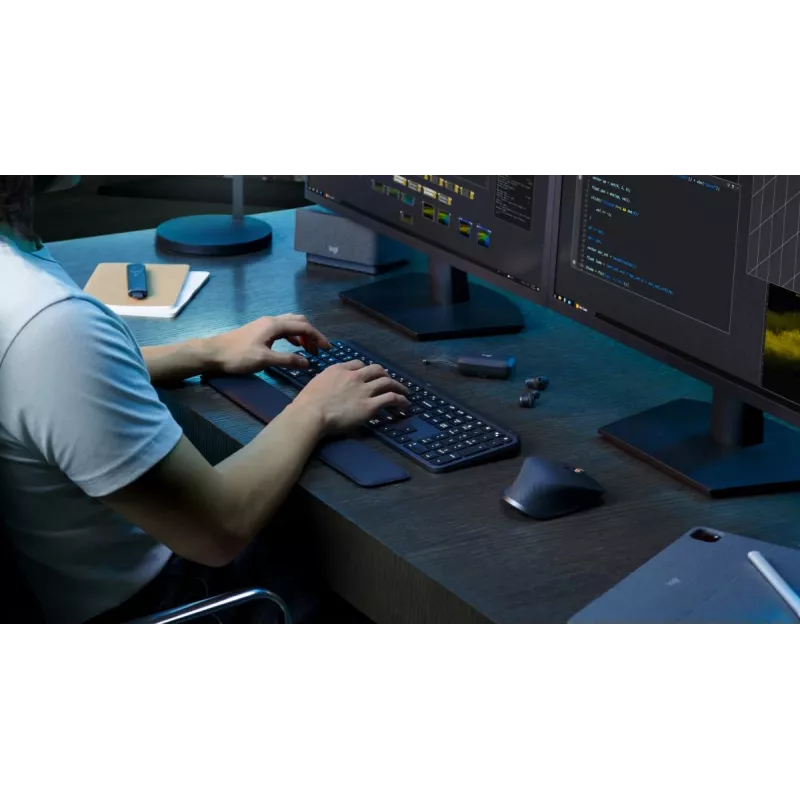 LOGITECH Mx Keys S Combo - Grafit - Qwertz Deu