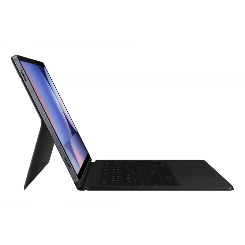 Samsung EF-DX825 QWERTZ niemiecki Pogo Pin czarny