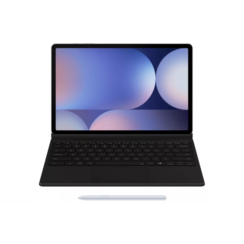 Samsung EF-DX825 QWERTZ niemiecki Pogo Pin czarny