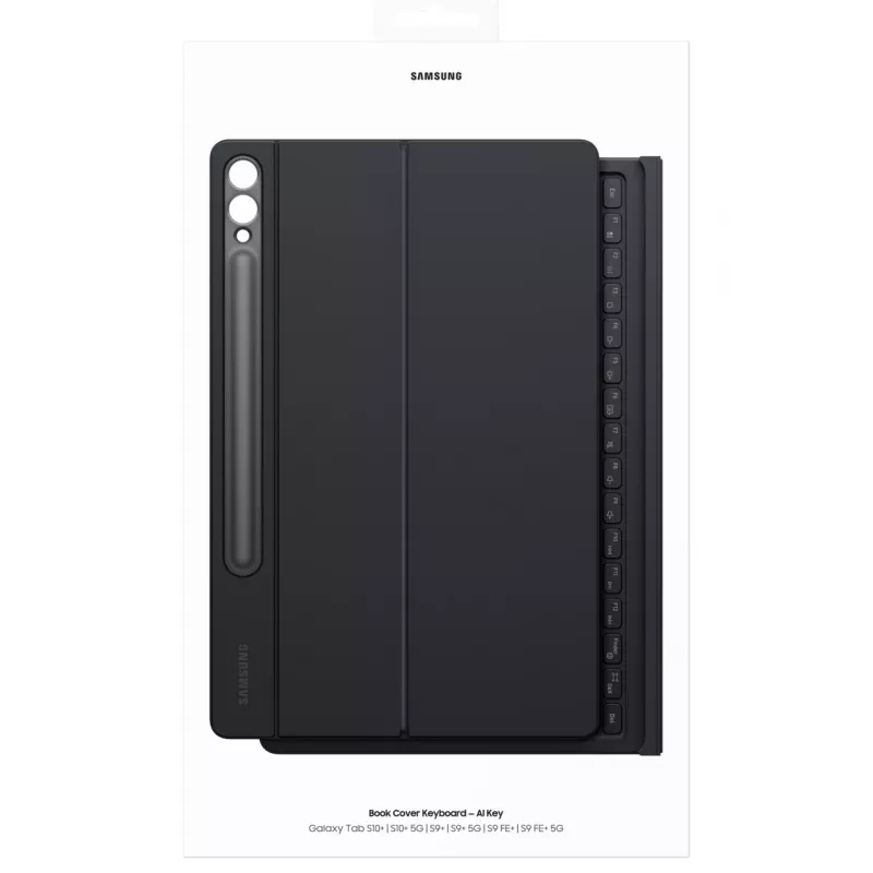 Samsung EF-DX825 QWERTZ niemiecki Pogo Pin czarny