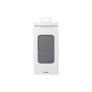 Ładowarka bezprzewodowa Samsung EP-P5400, 15 W, szara, ładowarka wewnętrzna USB, kompatybilna ze słuchawkami, smartfonami i smartwatchami