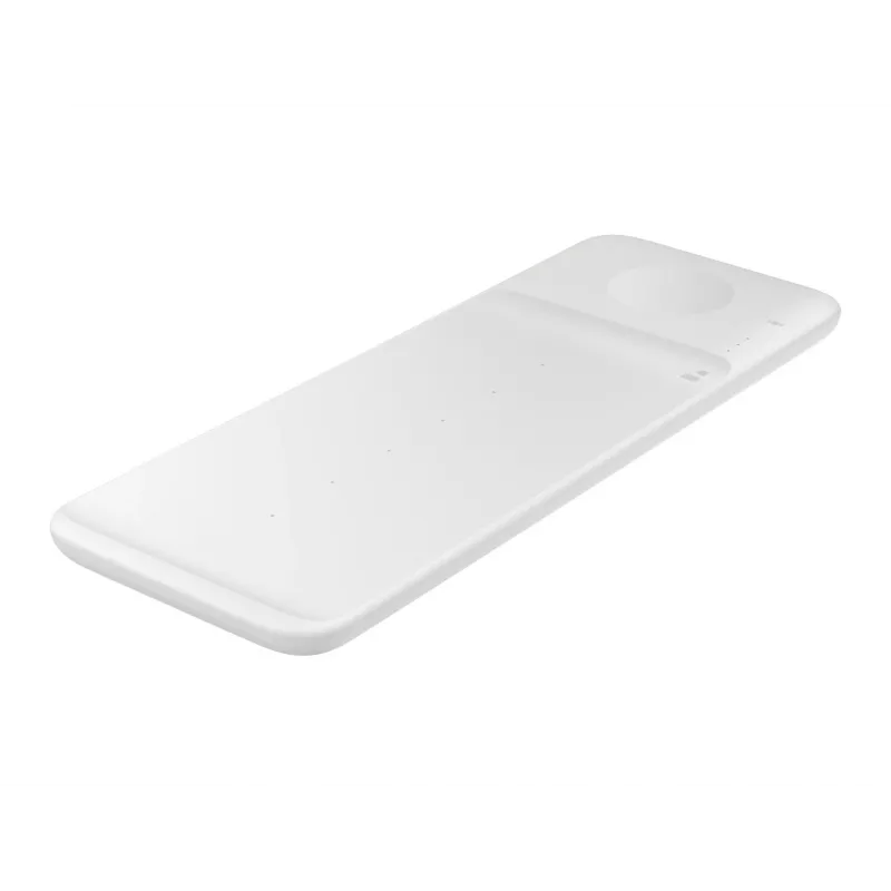 Samsung Wireless Charger Trio Słuchawki, Smartfon, Smartwatch Biały USB Ładowanie bezprzewodowe Szybkie ładowanie Wewnętrzne