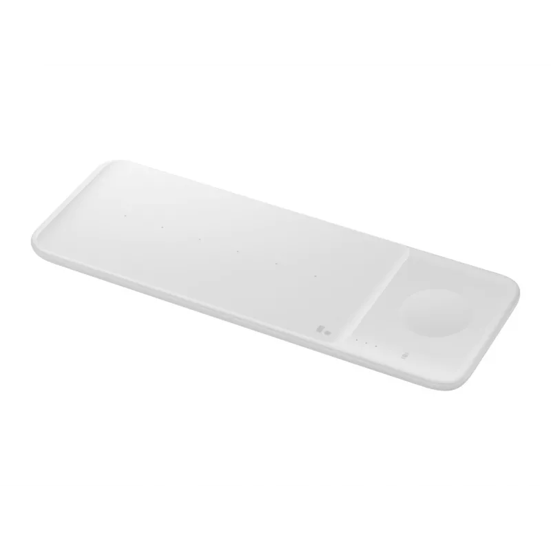 Samsung Wireless Charger Trio Słuchawki, Smartfon, Smartwatch Biały USB Ładowanie bezprzewodowe Szybkie ładowanie Wewnętrzne