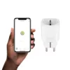 Inteligentna wtyczka Hombli Smart Socket EU od Avanca International BV — Wi‑Fi, 220–250 V, 50–60 Hz, maks. 3540 W, do użytku wewnętrznego, biała, tworzywo sztuczne, 46×46×84 mm