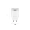 Inteligentna wtyczka Hombli Smart Socket EU od Avanca International BV — Wi‑Fi, 220–250 V, 50–60 Hz, maks. 3540 W, do użytku wewnętrznego, biała, tworzywo sztuczne, 46×46×84 mm