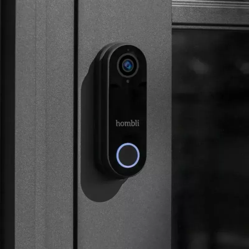 Smart Doorbell Hombli Pack Czarny biały IP65 Wireless 1080p