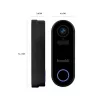 Smart Doorbell Hombli Pack Czarny biały IP65 Wireless 1080p