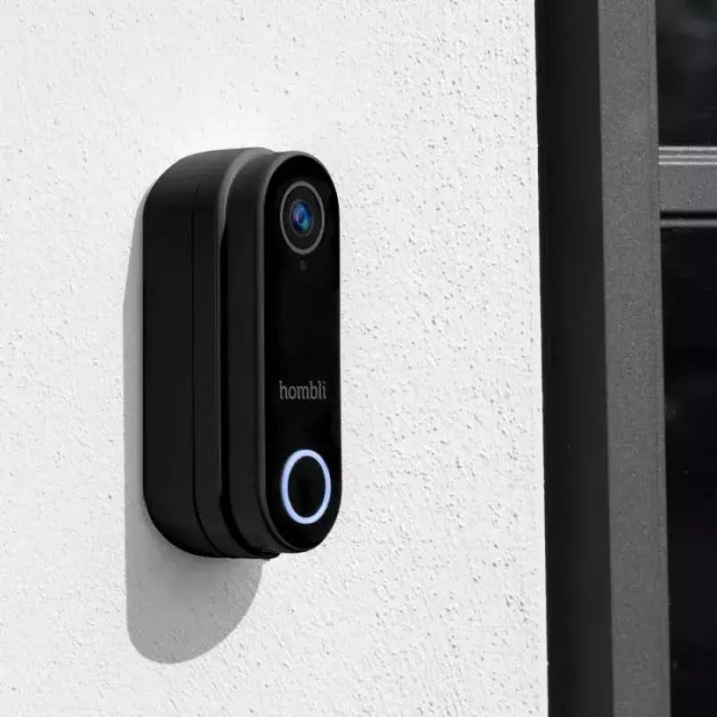 Smart Doorbell Hombli Pack Czarny biały IP65 Wireless 1080p