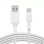 Kabel USB Belkin BoostCharge CAB002BT2MWH 2m USB A do USB C Biały