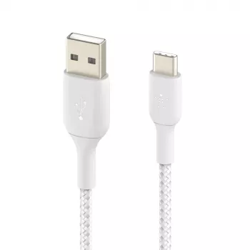 Kabel USB Belkin BoostCharge CAB002BT2MWH 2m USB A do USB C Biały