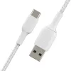 Kabel USB Belkin BoostCharge CAB002BT2MWH 2m USB A do USB C Biały