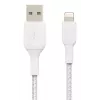 Kabel BELKIN Lightning na USB-A w oplocie 2 m biały