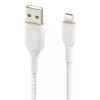 Kabel BELKIN Lightning na USB-A w oplocie 2 m biały