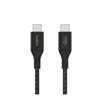 BELKIN USB kabel - Boostcharge - USB-c To USB-c kabel 240w - 1m - Czarny